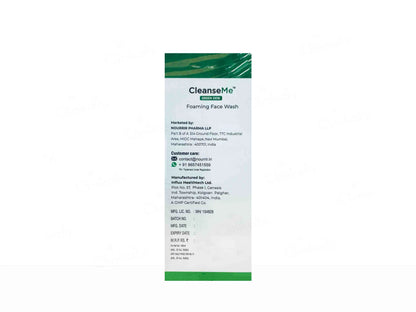 CleanseMe Green Dew Foaming Facewash