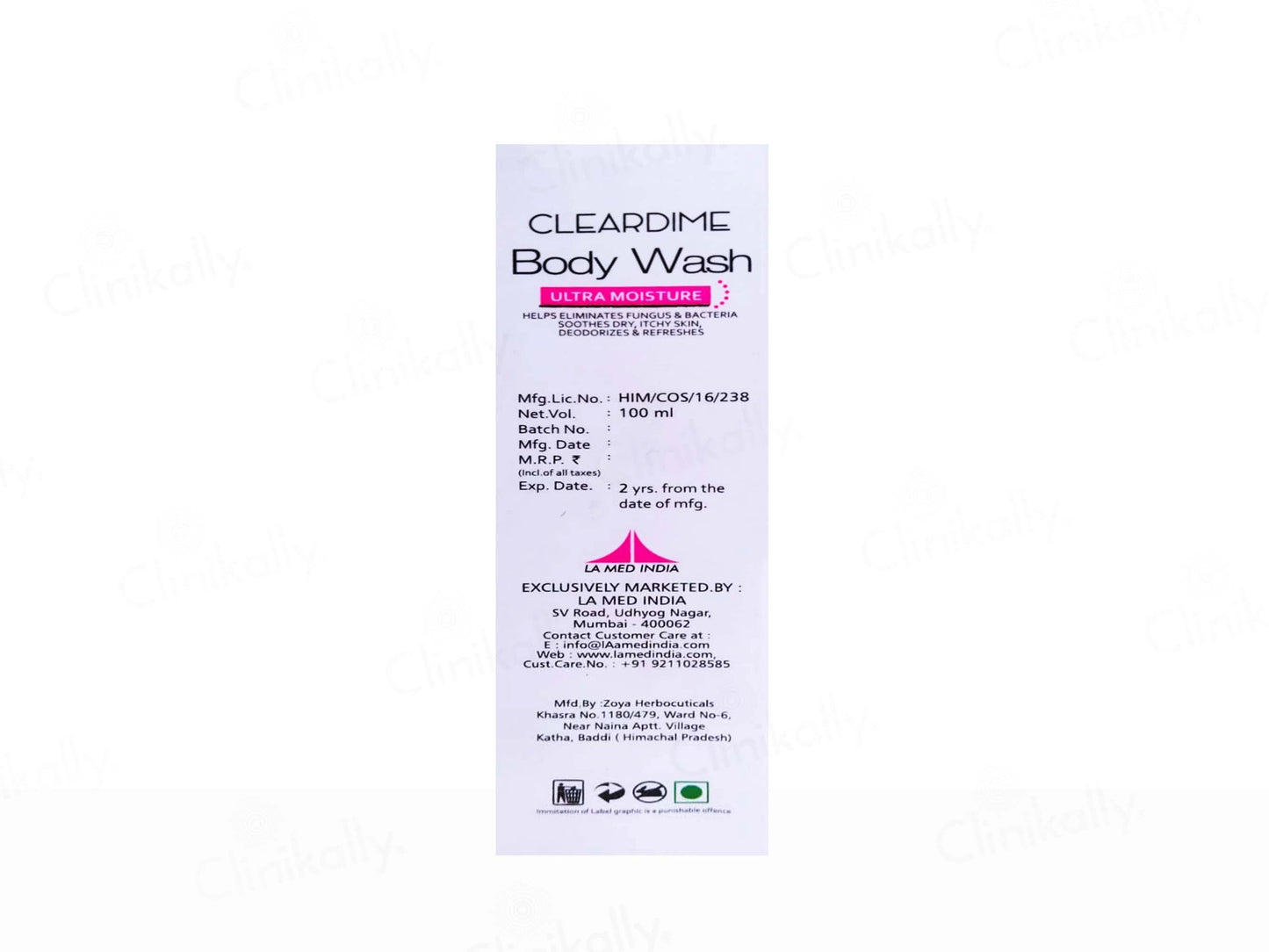 Cleardime Ultra Moisture Antifungal Body Wash