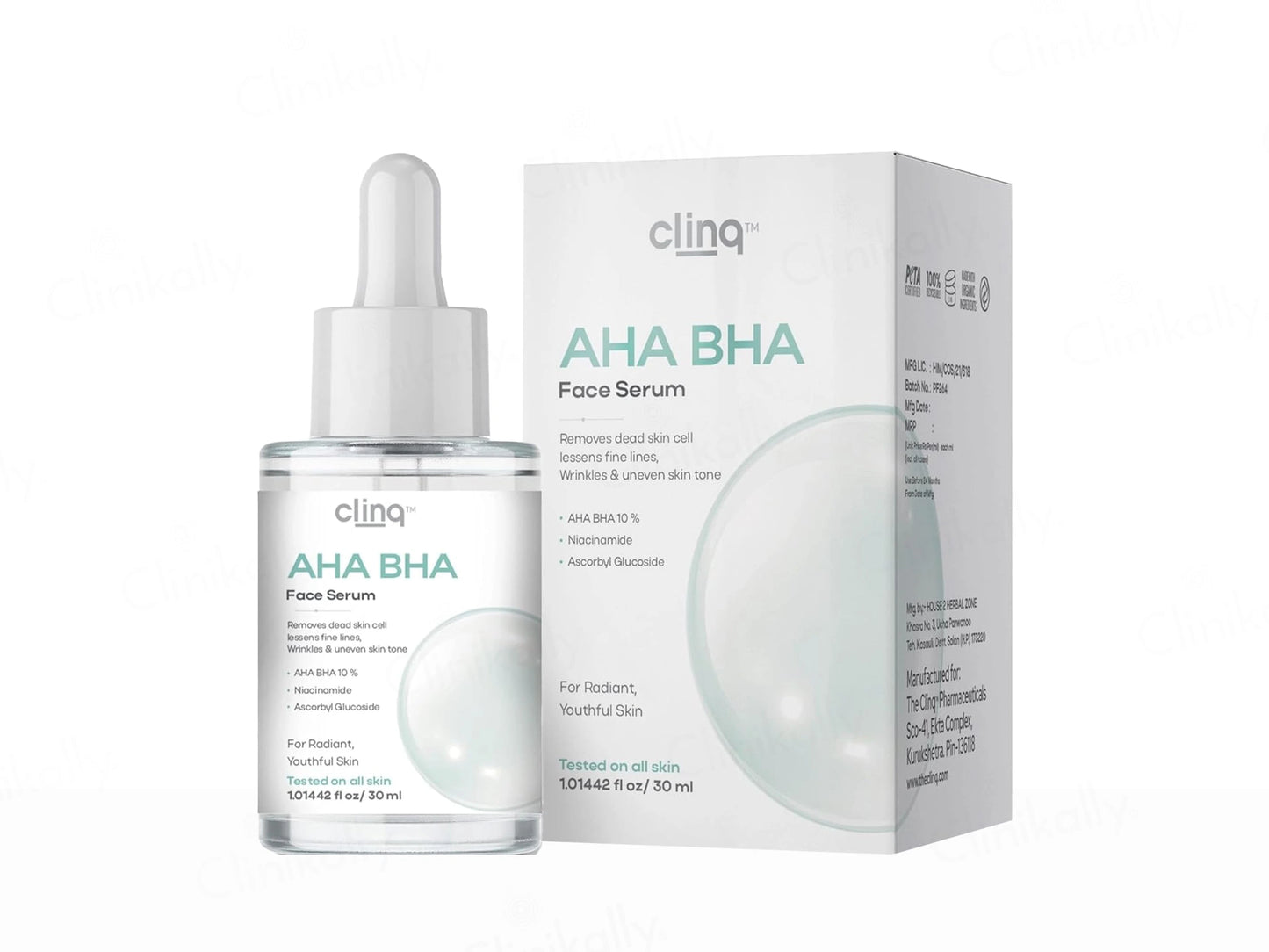Clinq 10 Percent AHA BHA Face Serum