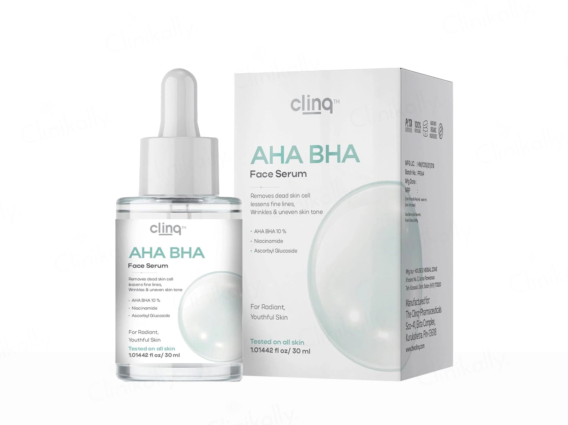 Clinq 10 Percent AHA BHA Face Serum