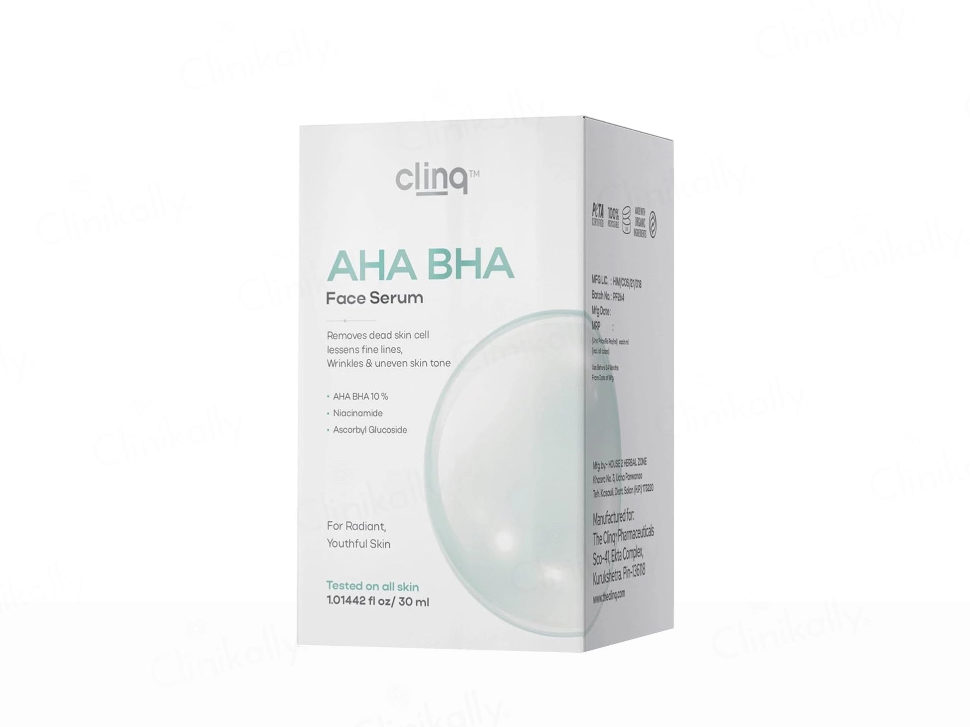 Clinq 10 Percent AHA BHA Face Serum