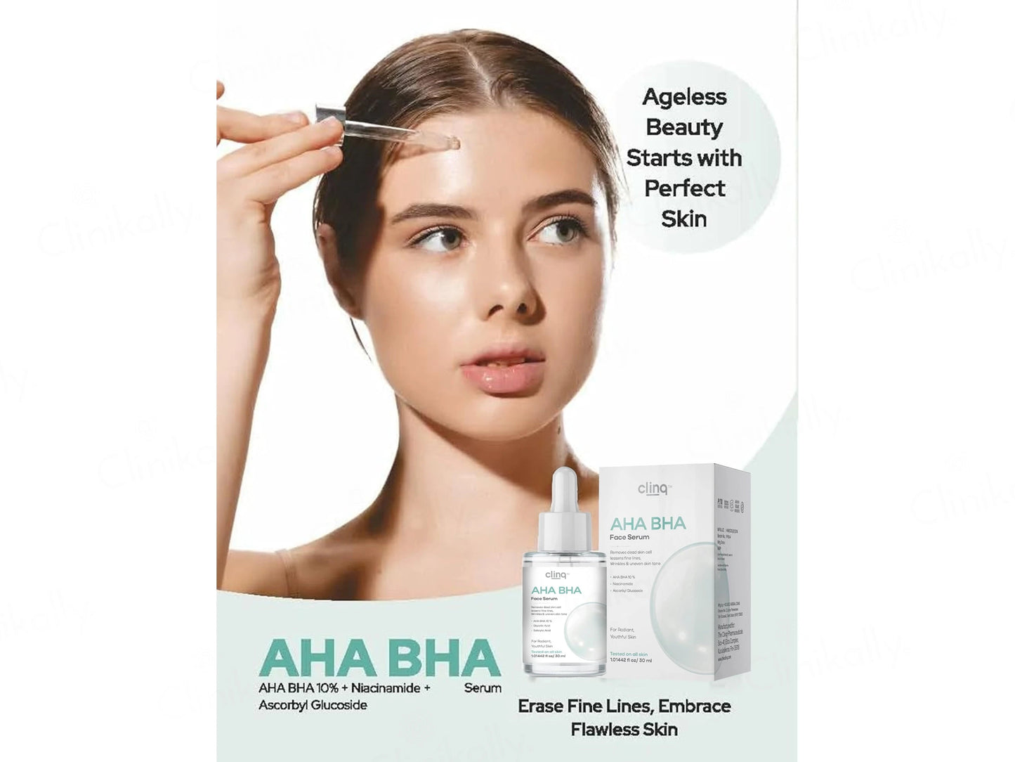 Clinq 10 Percent AHA BHA Face Serum