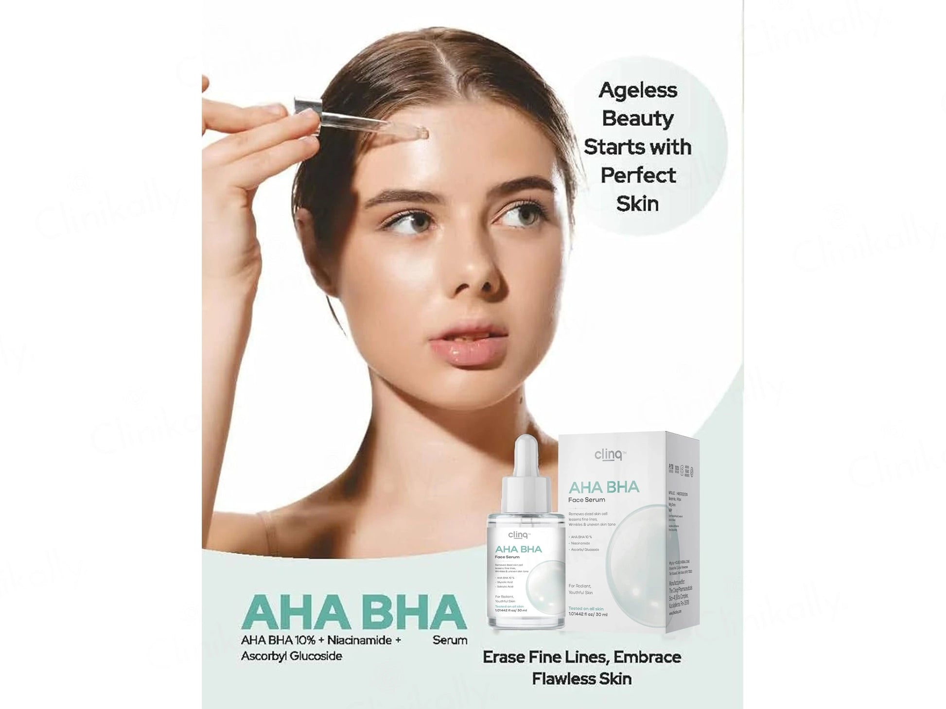 Clinq 10 Percent AHA BHA Face Serum