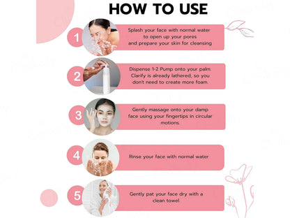 Clinq Clarify Foaming Facewash