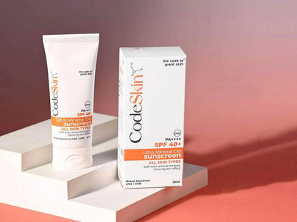 CodeSkin UltraMineral Glo Sunscreen SPF 40 PA