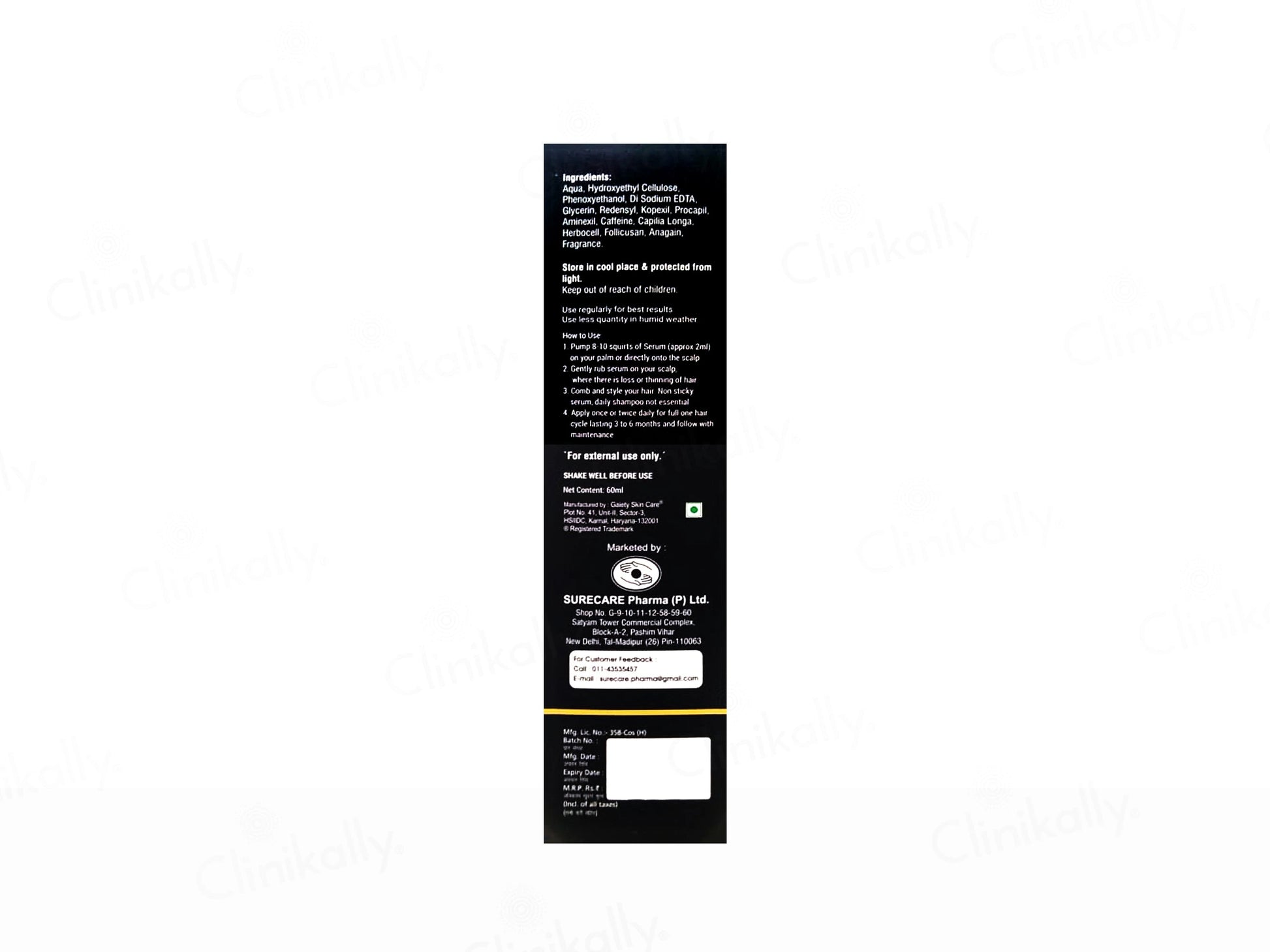 Comcare-H Hair Growth Serum