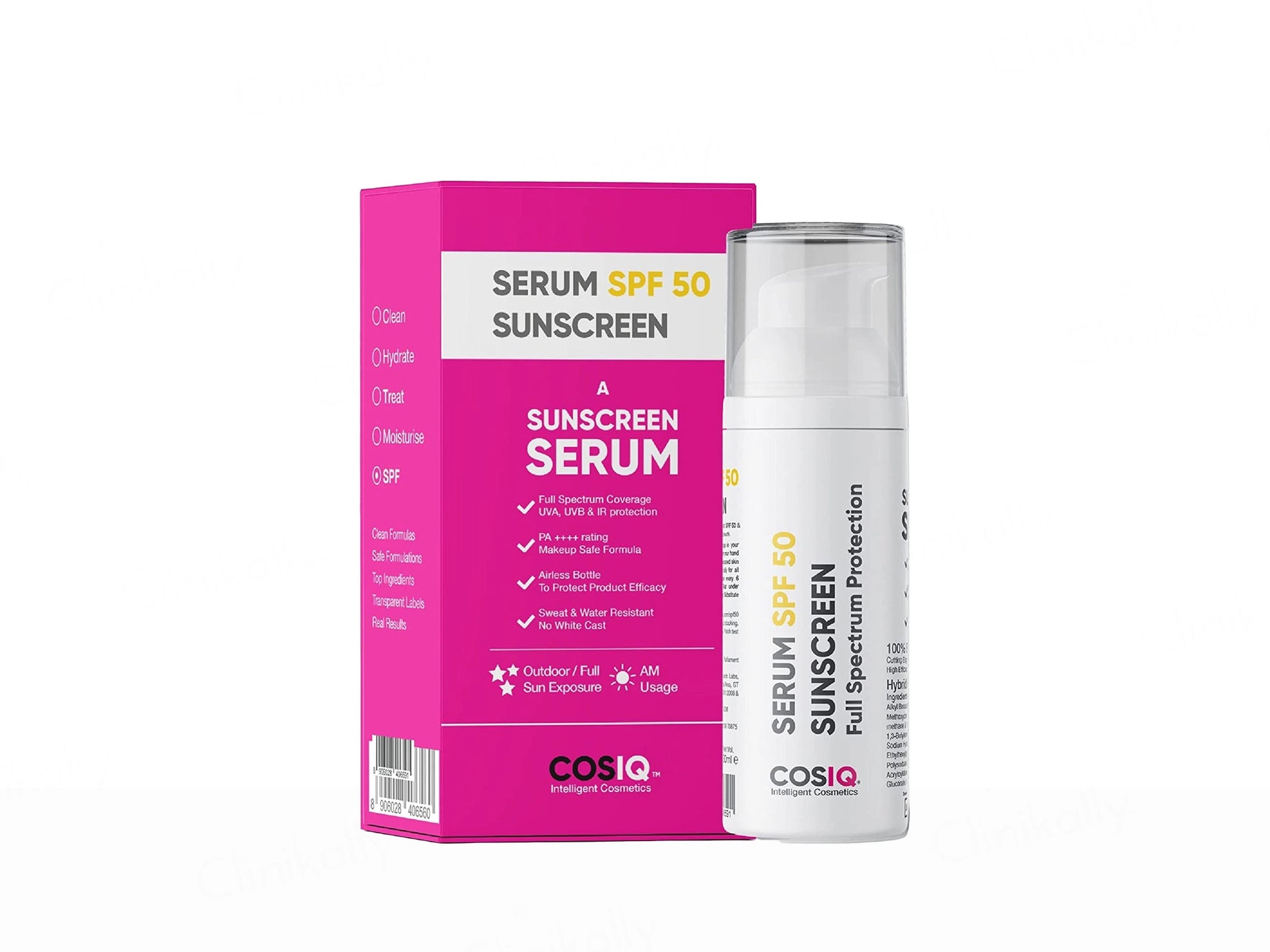 CosIQ Serum Sunscreen SPF 50 PA