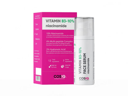 CosIQ Vitamin B3-10 Percent Niacinamide Face Serum