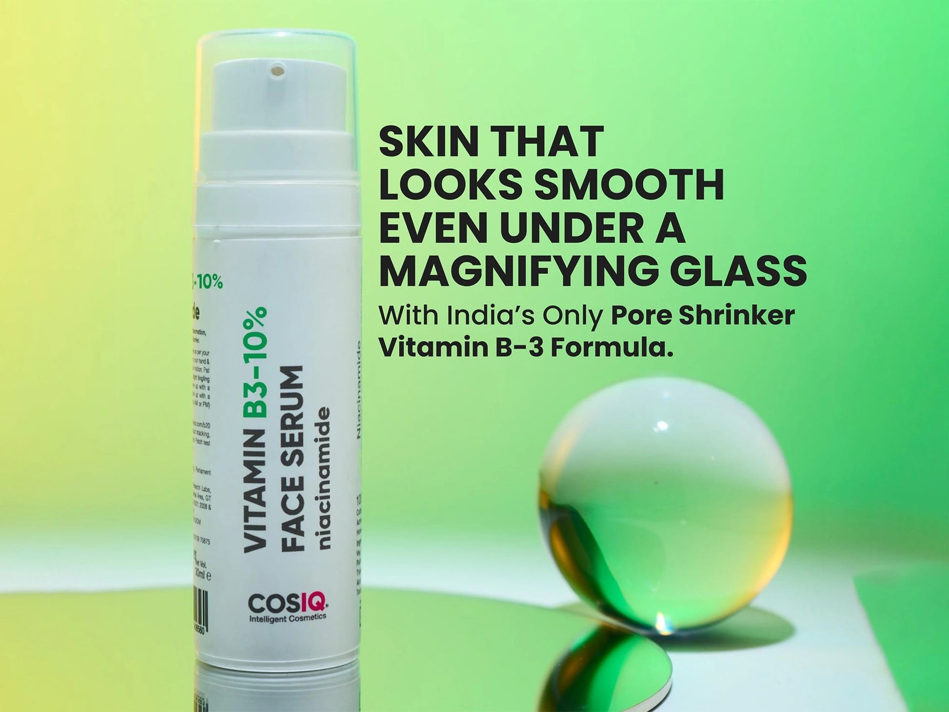 CosIQ Vitamin B3-10 Percent Niacinamide Face Serum