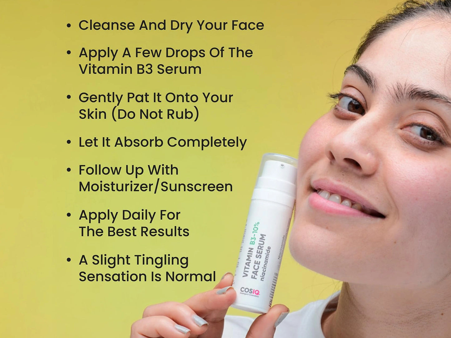 CosIQ Vitamin B3-10 Percent Niacinamide Face Serum