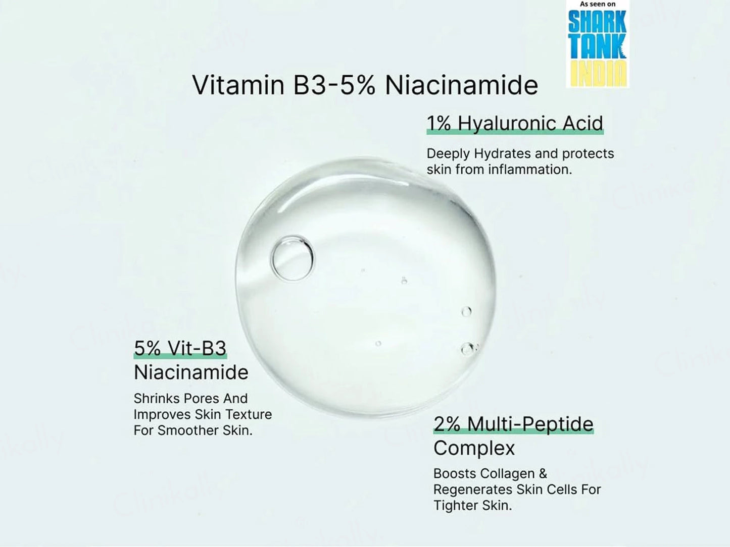 CosIQ Vitamin B3-5 Percent Niacinamide Face Serum
