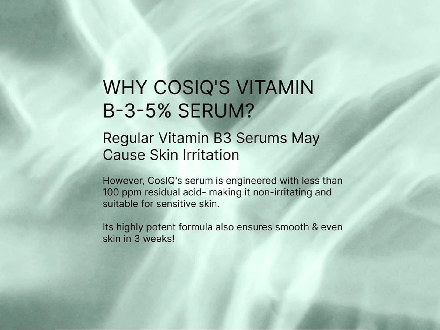 CosIQ Vitamin B3-5 Percent Niacinamide Face Serum