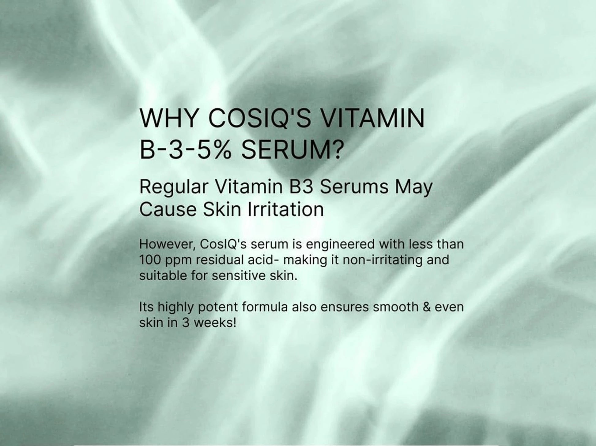 CosIQ Vitamin B3-5 Percent Niacinamide Face Serum