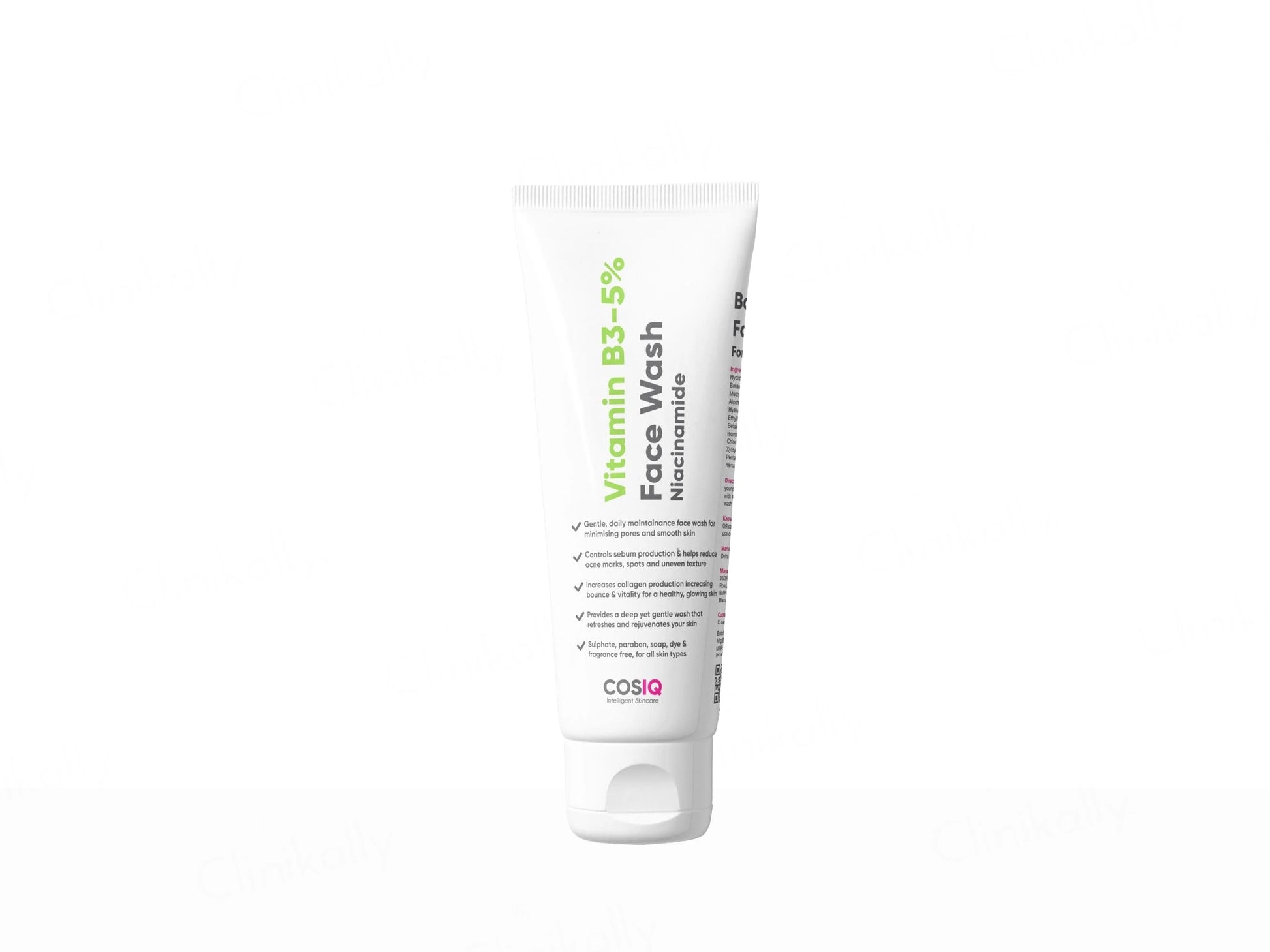 CosIQ Vitamin B3-5 Percent Niacinamide Face Wash