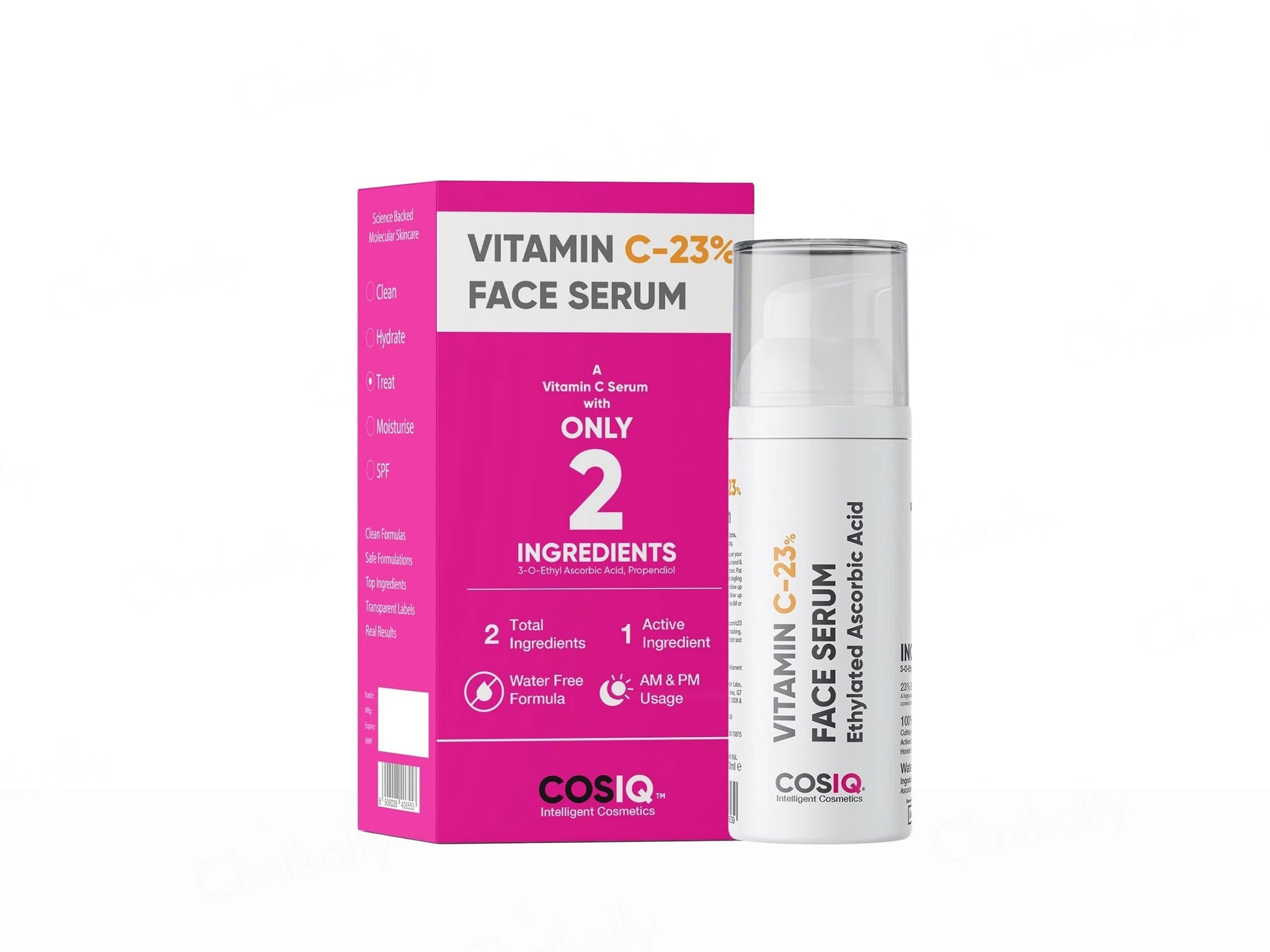CosIQ Vitamin C-23 Percent Ethylated Ascorbic Acid Face Serum