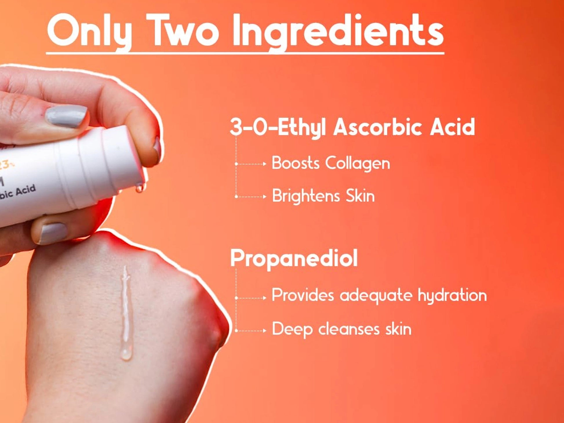 CosIQ Vitamin C-23 Percent Ethylated Ascorbic Acid Face Serum
