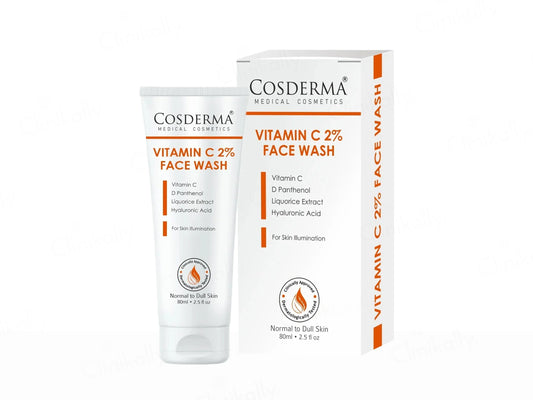 Cosderma 2 Percent Vitamin C Face Wash