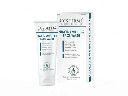 Cosderma 3 Percent Niacinamide Brightening Face Wash