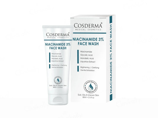 Cosderma 3 Percent Niacinamide Brightening Face Wash