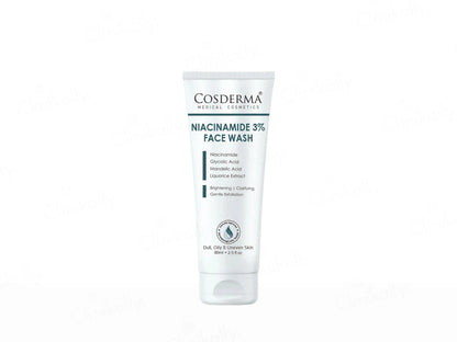 Cosderma 3 Percent Niacinamide Brightening Face Wash