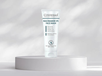 Cosderma 3 Percent Niacinamide Brightening Face Wash