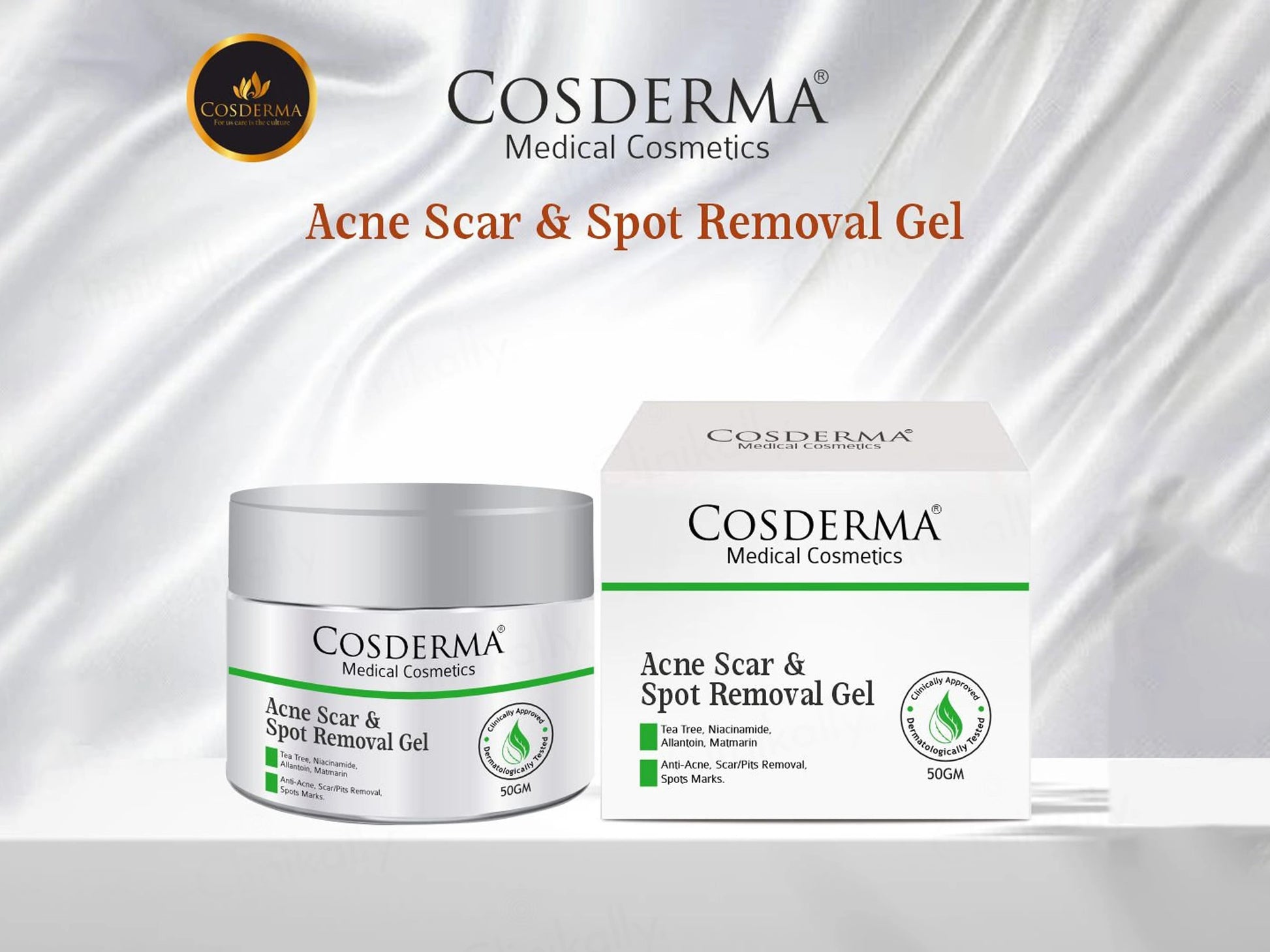 Cosderma Acne Scar and  Spot Removal Gel