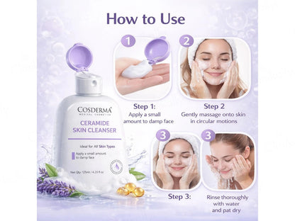 Cosderma Ceramide Skin Cleanser
