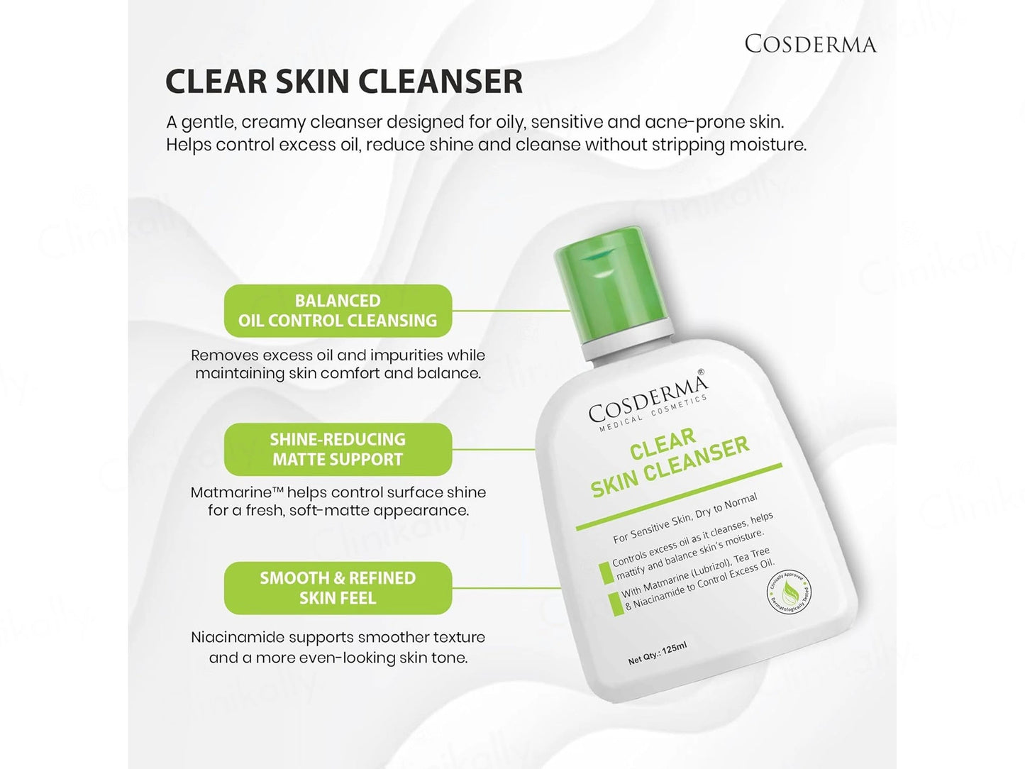 Cosderma Clear Skin Cleanser