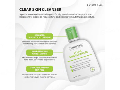 Cosderma Clear Skin Cleanser