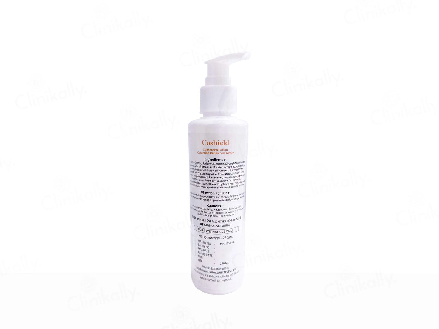 Cosderma Coshield Ceramide Repair Sunscreen Lotion SPF 50