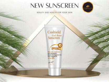 Cosderma Coshield Gel Base Aloe Vera Sunscreen SPF 50 PA