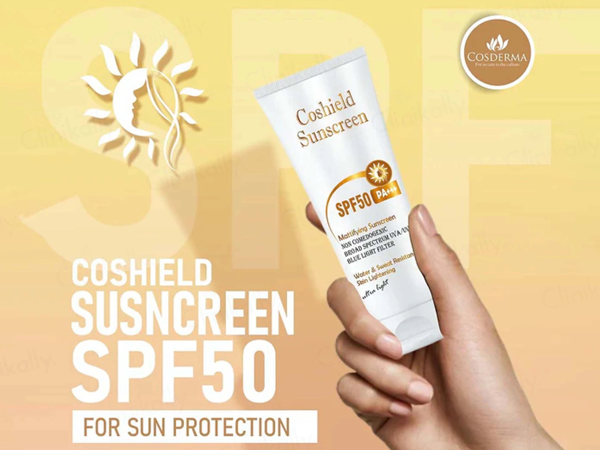 Cosderma Coshield Mattifying Sunscreen SPF 50 PA