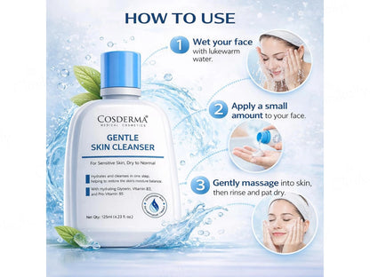 Cosderma Gentle Skin Cleanser