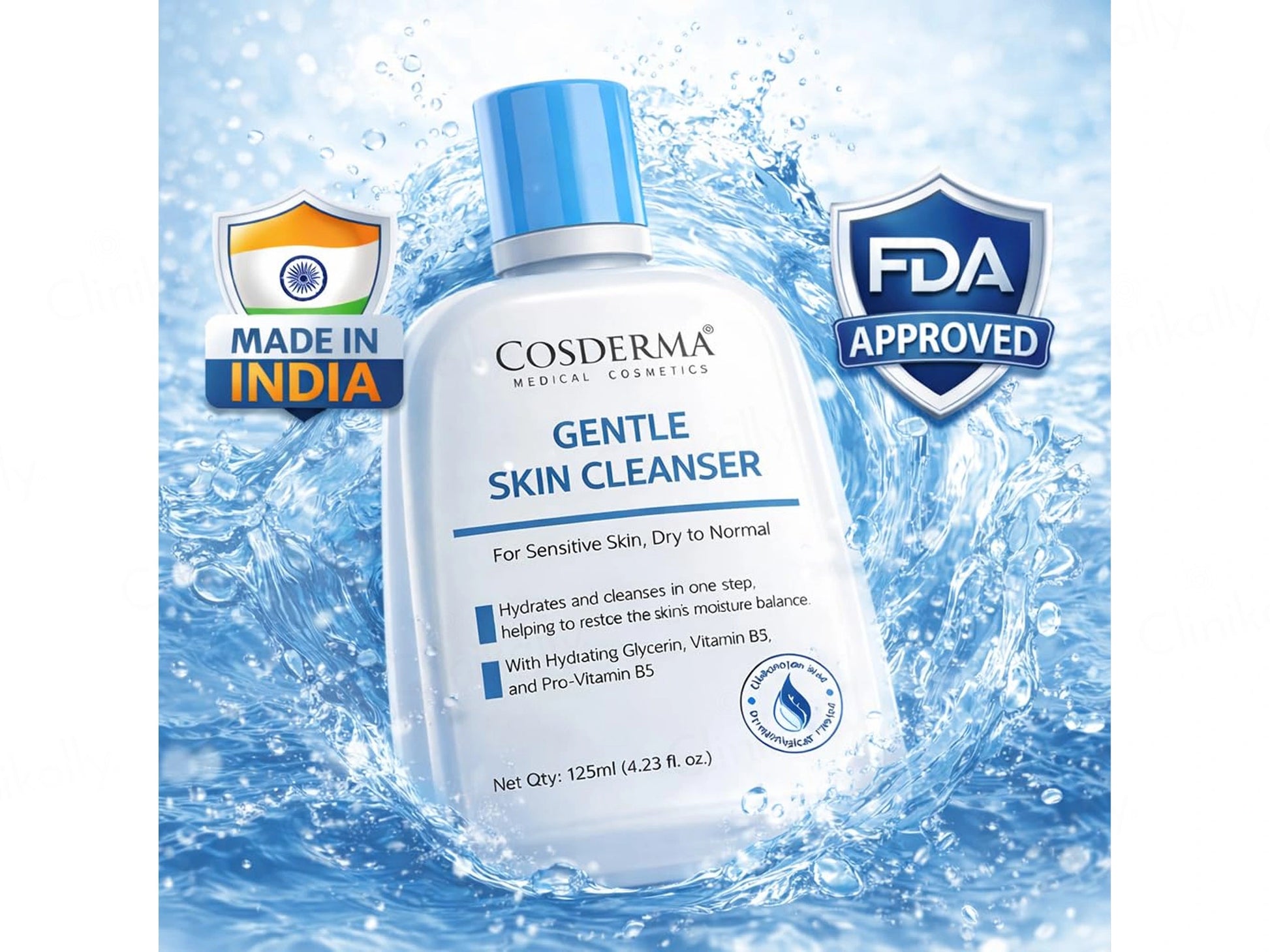 Cosderma Gentle Skin Cleanser