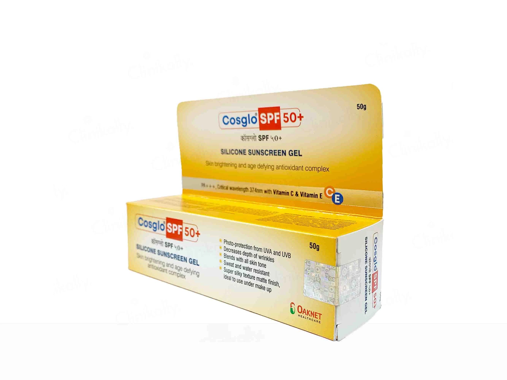 Cosglo Silicone Sunscreen Gel SPF 50