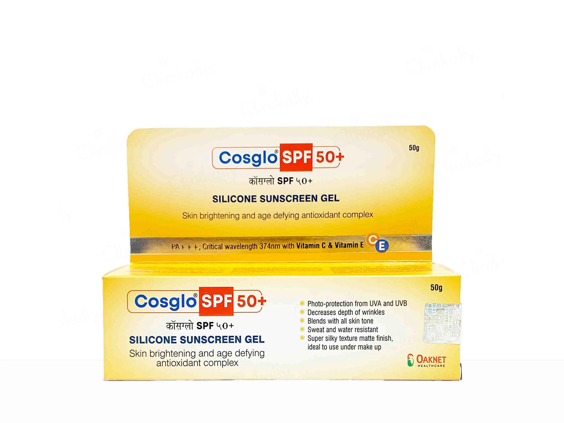 Cosglo Silicone Sunscreen Gel SPF 50