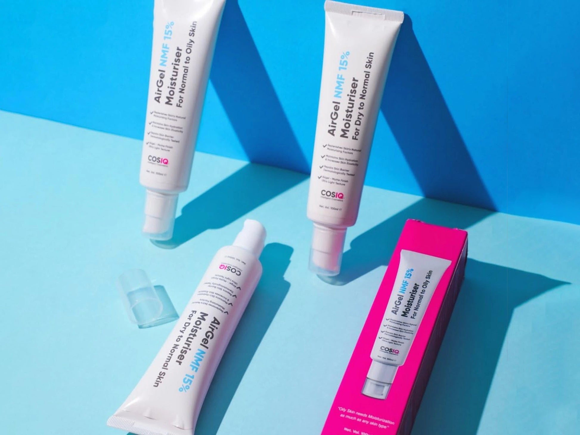 CosiQ AirGel NMF 15 Percent Moisturiser Gel For Normal to Oily Skin
