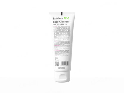CosiQ FC-3 AHA 10 Percent  BHA 2 Percent Exfoliating Face Cleanser Gel