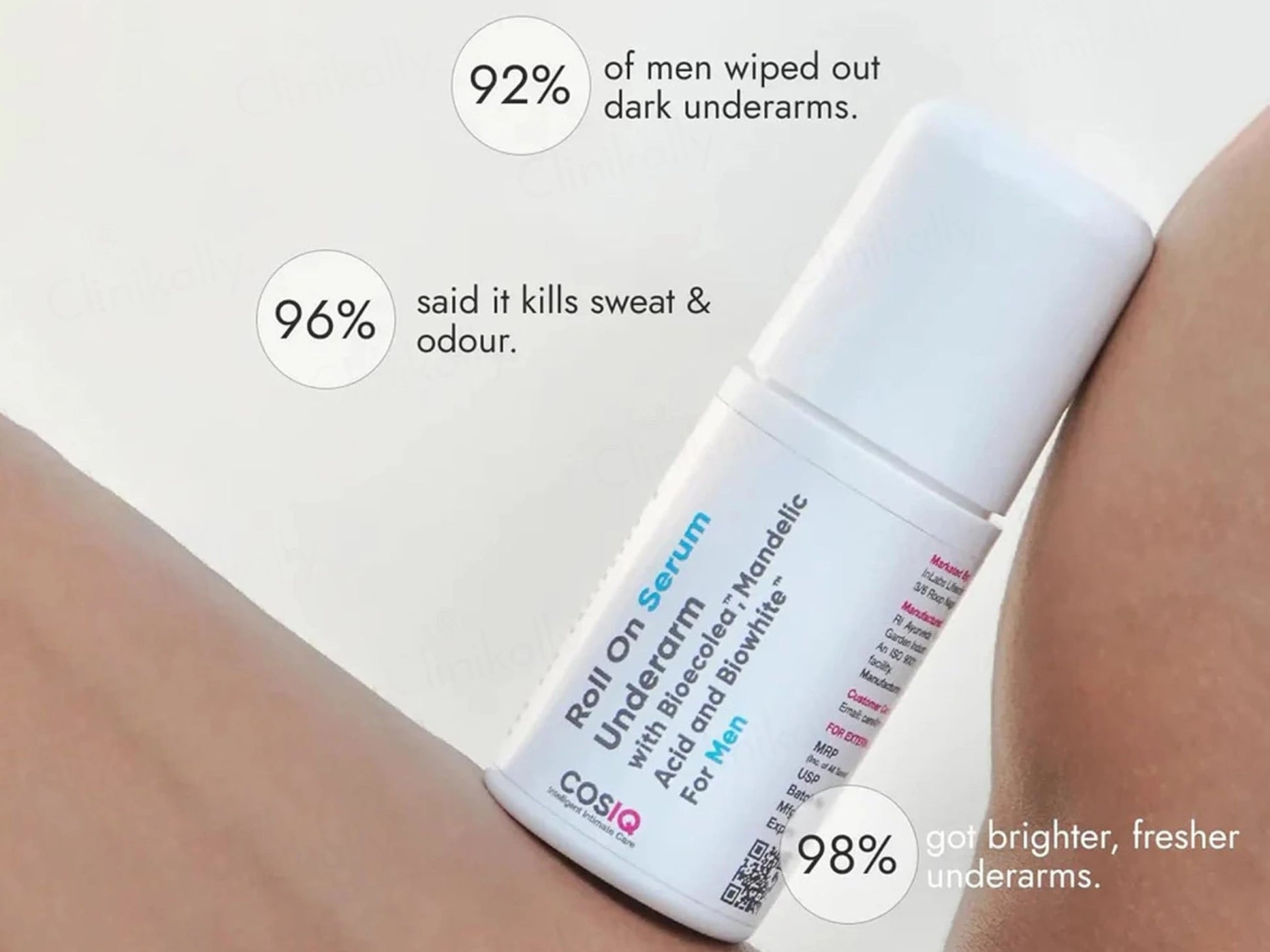 CosiQ Underarm Roll-On Serum For Men