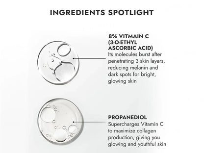 CosiQ Vitamin C-8 Percent Ethylated Ascorbic Acid Face Serum