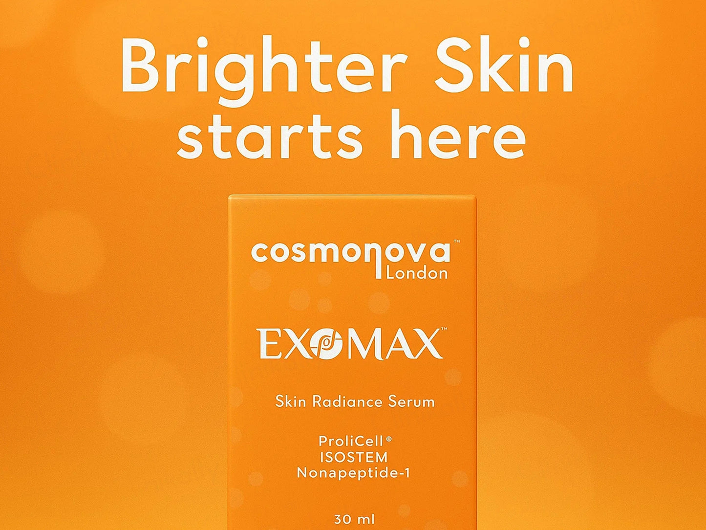 Cosmonova Exomax Skin Radiance Face Serum