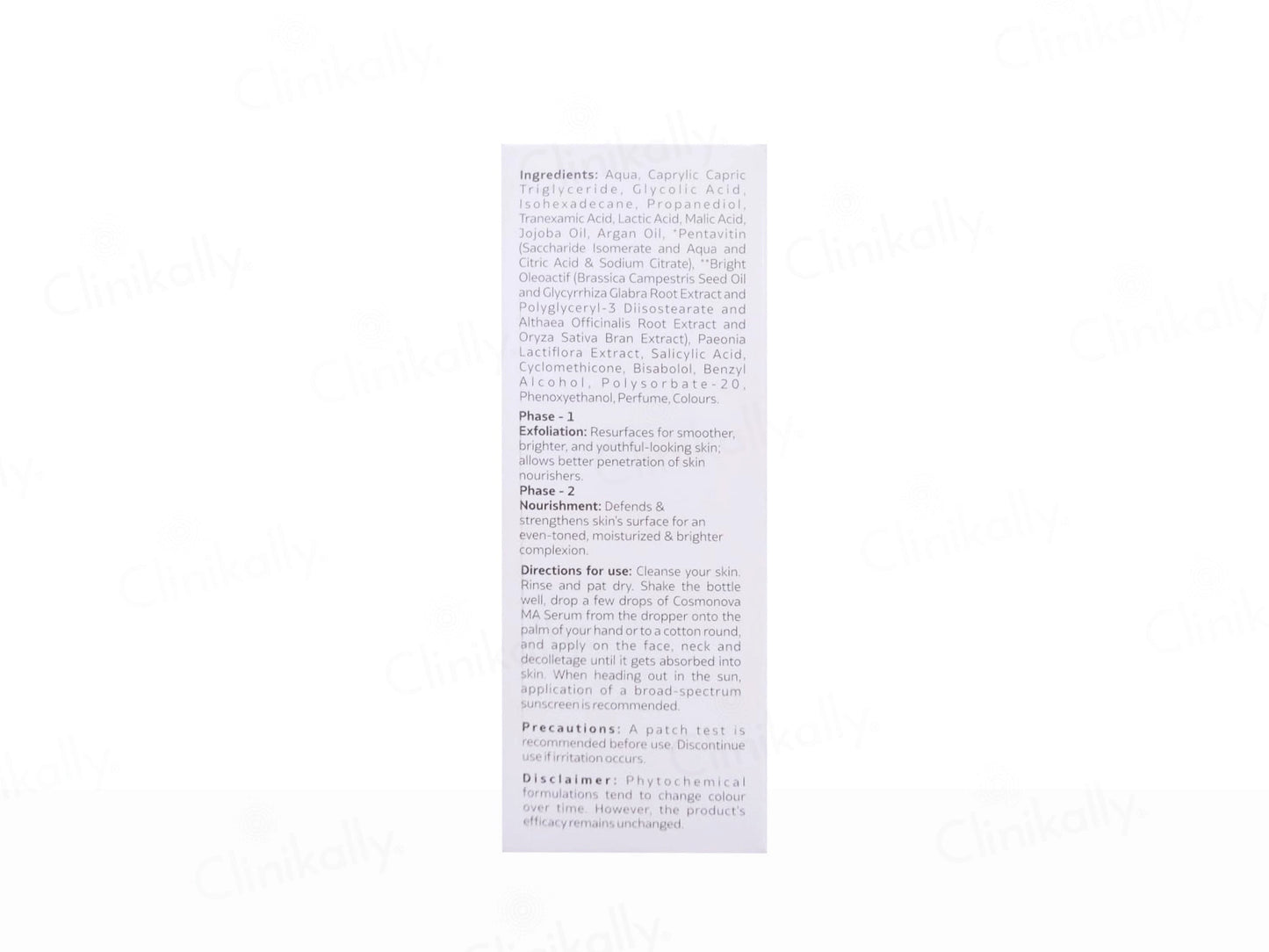 Cosmonova MA Brightening Multi-Acid Bi-Phase Serum