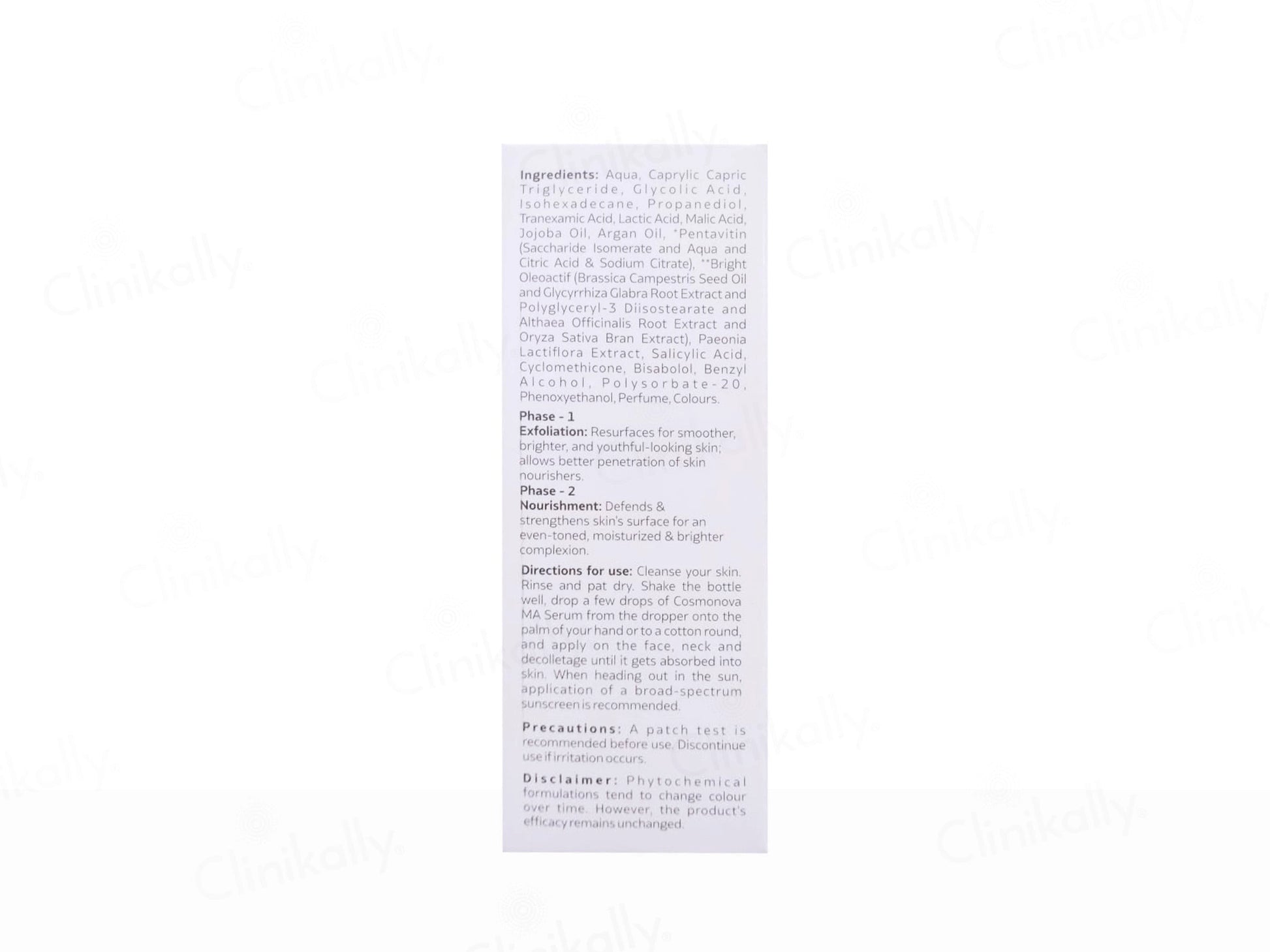 Cosmonova MA Brightening Multi-Acid Bi-Phase Serum