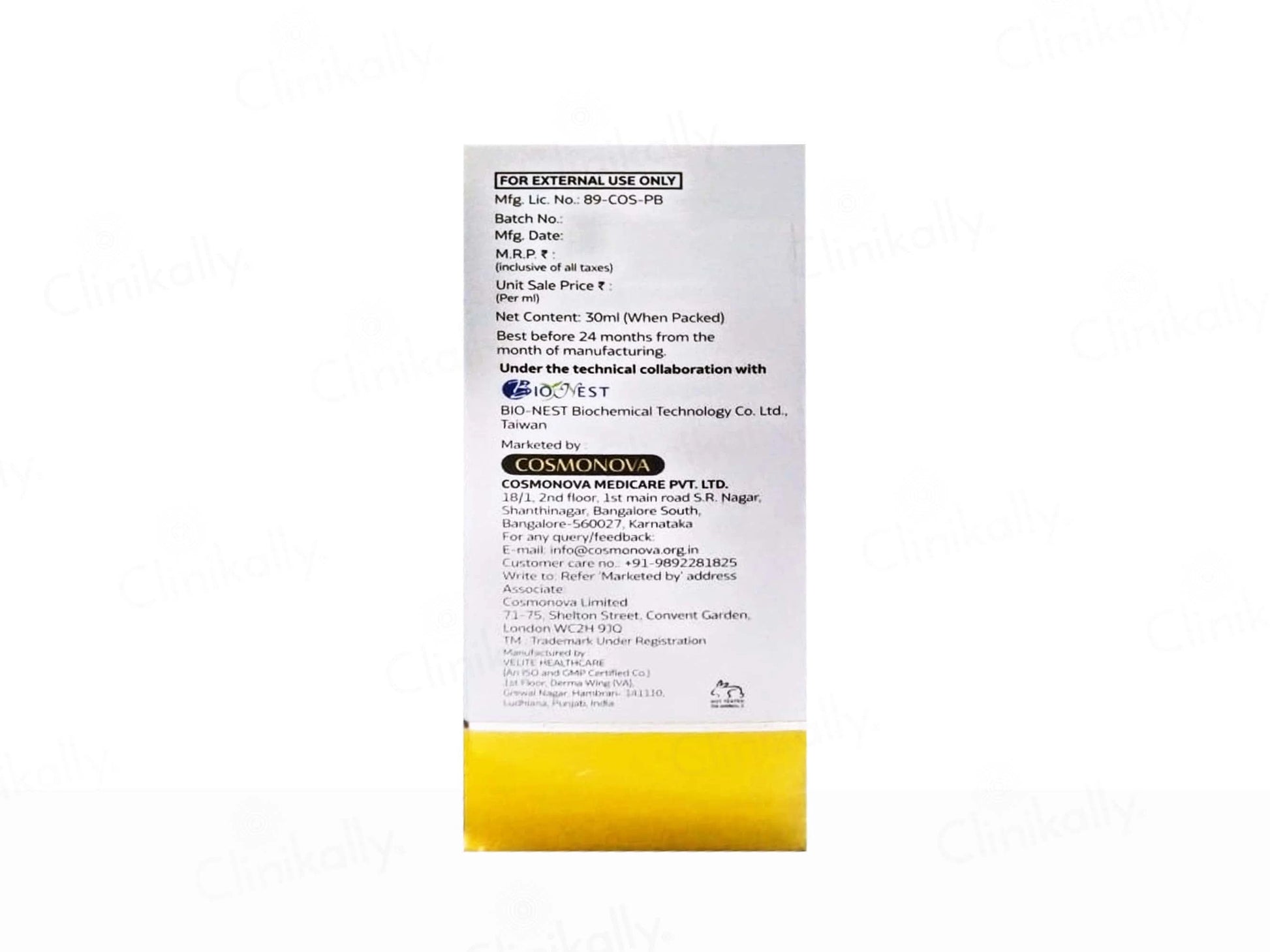Cosmonova UV Go Sunscreen Serum SPF 50 PA