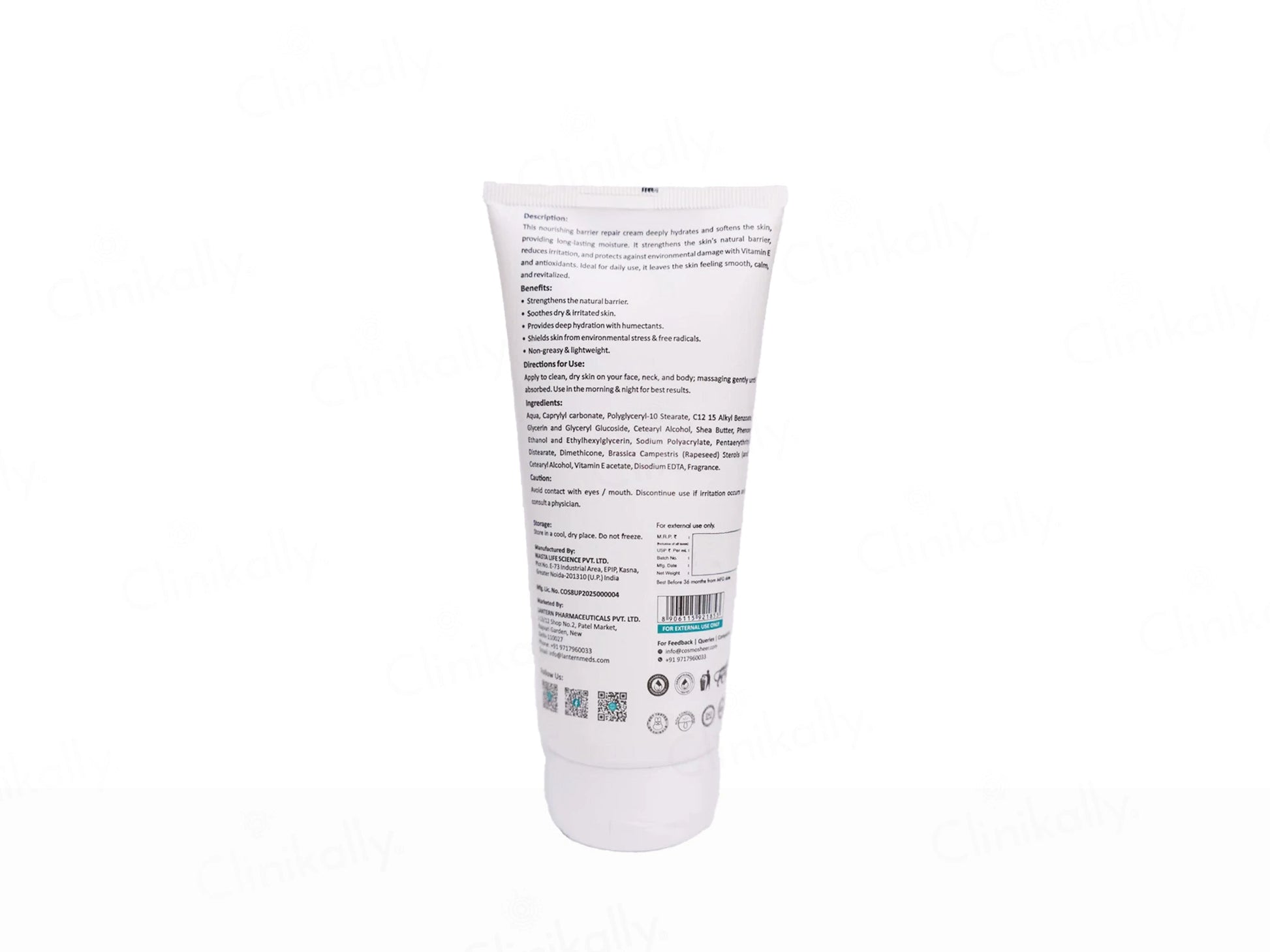 Cosmosheer Aquadefense Barrier Repair Cream