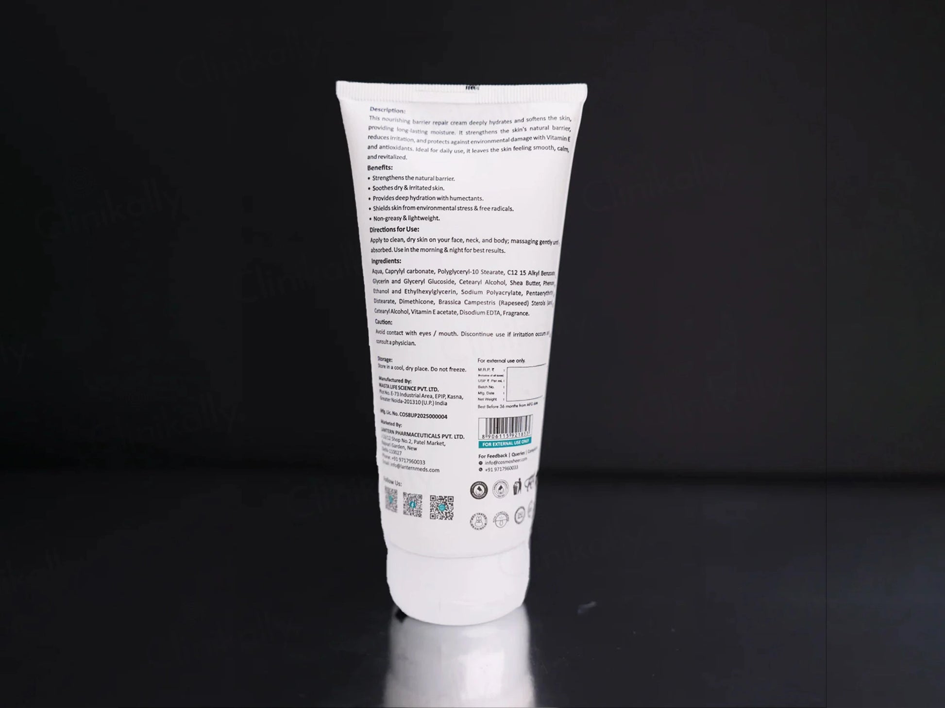 Cosmosheer Aquadefense Barrier Repair Cream