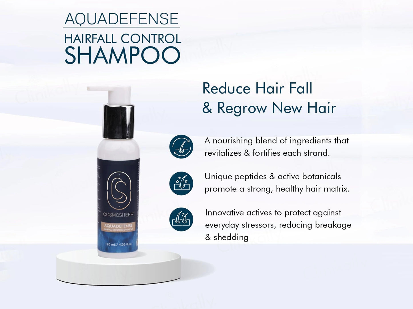 Cosmosheer Aquadefense Hairfall Control Shampoo