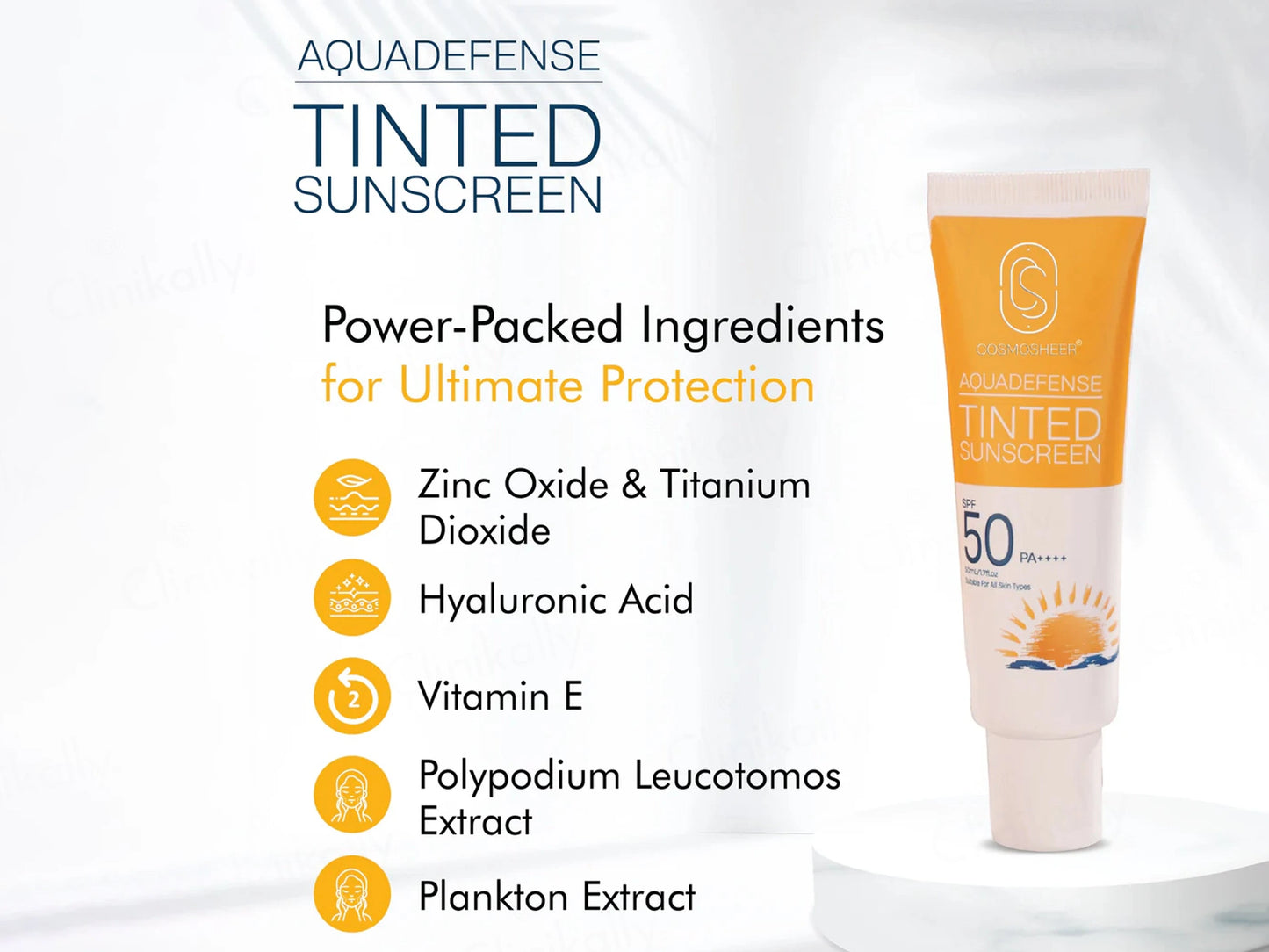 Cosmosheer Aquadefense Tinted Sunscreen