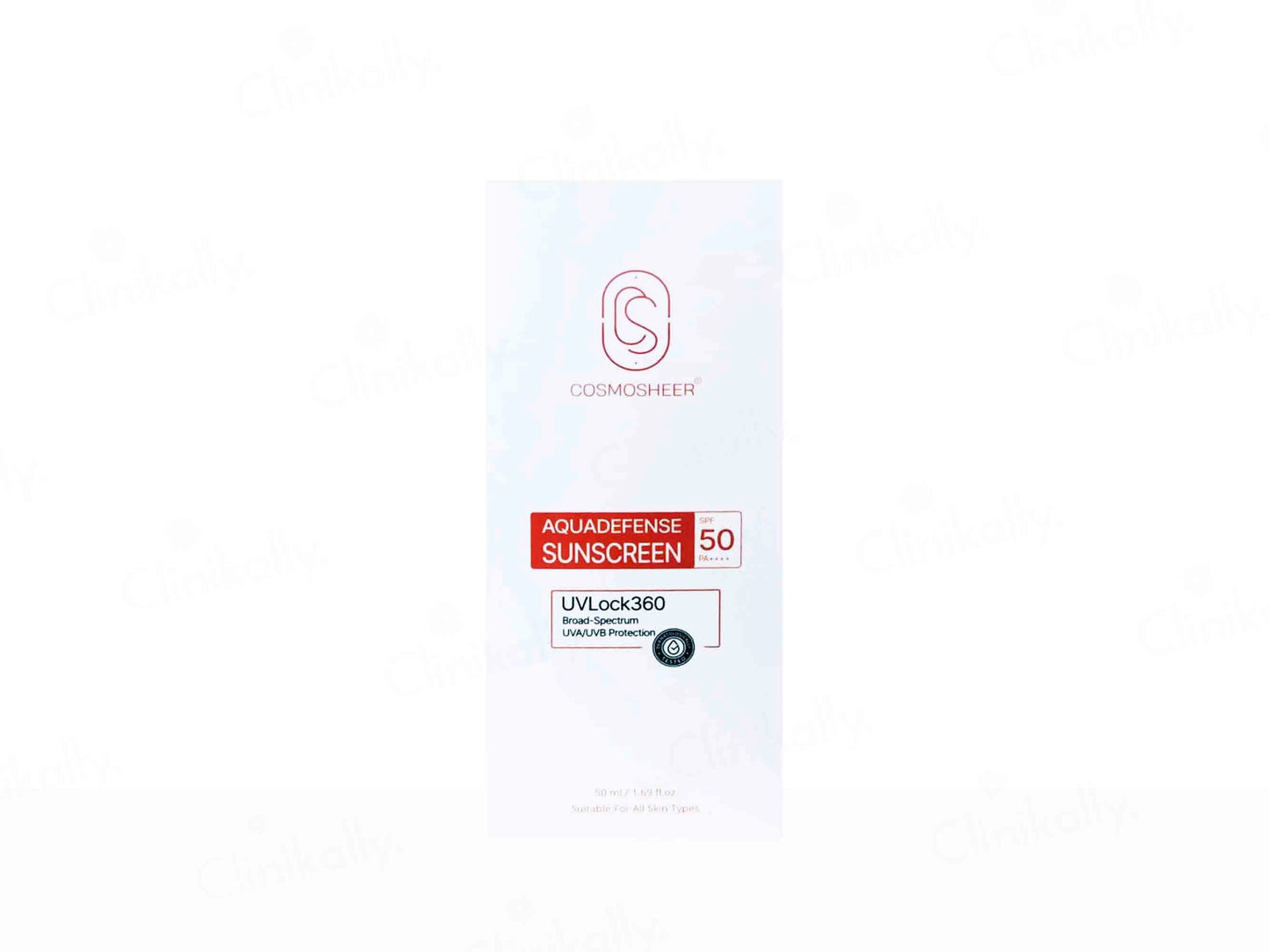 Cosmosheer Aquadefense Uvlock 360 Sunscreen SPF 50 PA