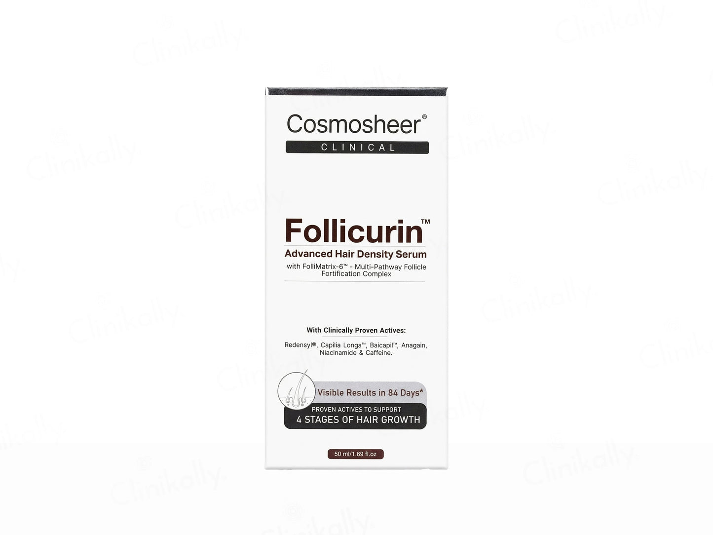 Cosmosheer Clinical Follicurin Advanced Hair Density Serum
